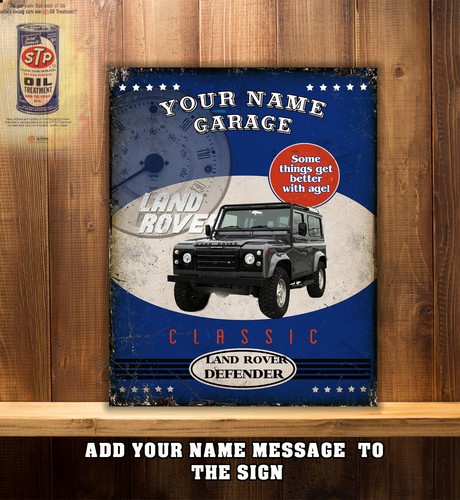 Personalised land rover - land,