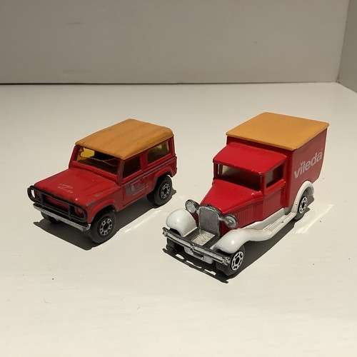 Vintage matchbox red land - matchbox,